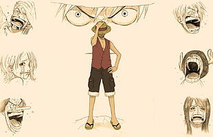 Monkey D. Luffy One Piece HD wallpaper
