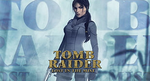Tomb Raider Lost in the Mist digital wallpaper