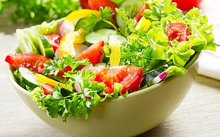 bowl full of salad dish