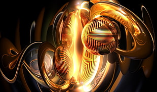 lighted 3D art
