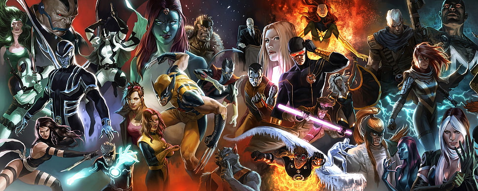 online game characters digital wallpape HD wallpaper