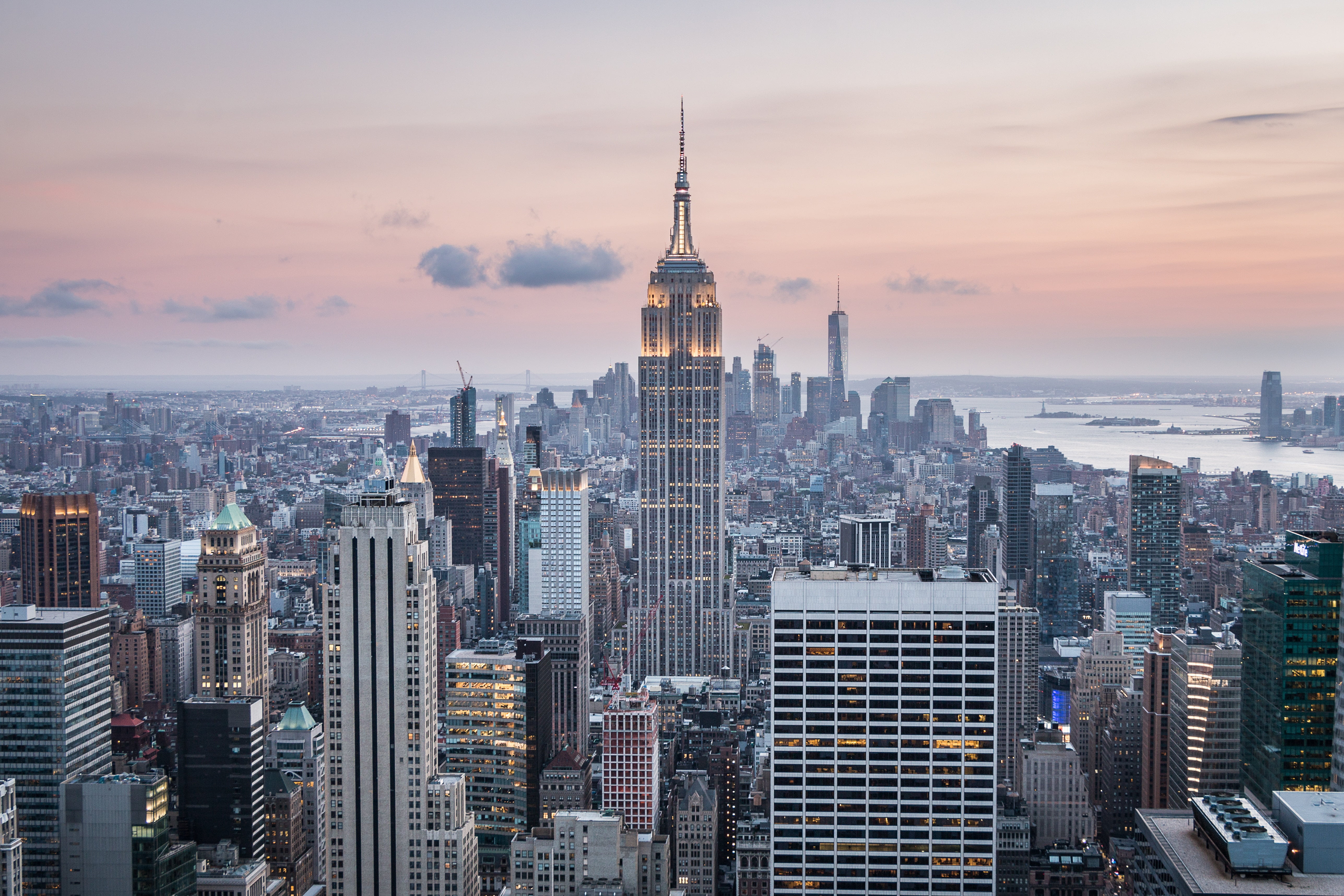 Rockefeller Center, New york, Usa, Skyscrapers