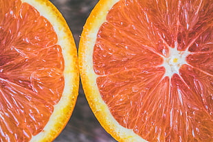 orange slice poster, Orange, Citrus, Cut HD wallpaper