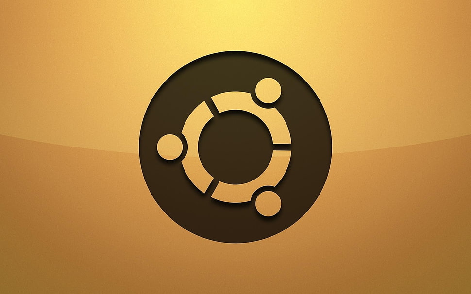 gold Logo HD wallpaper