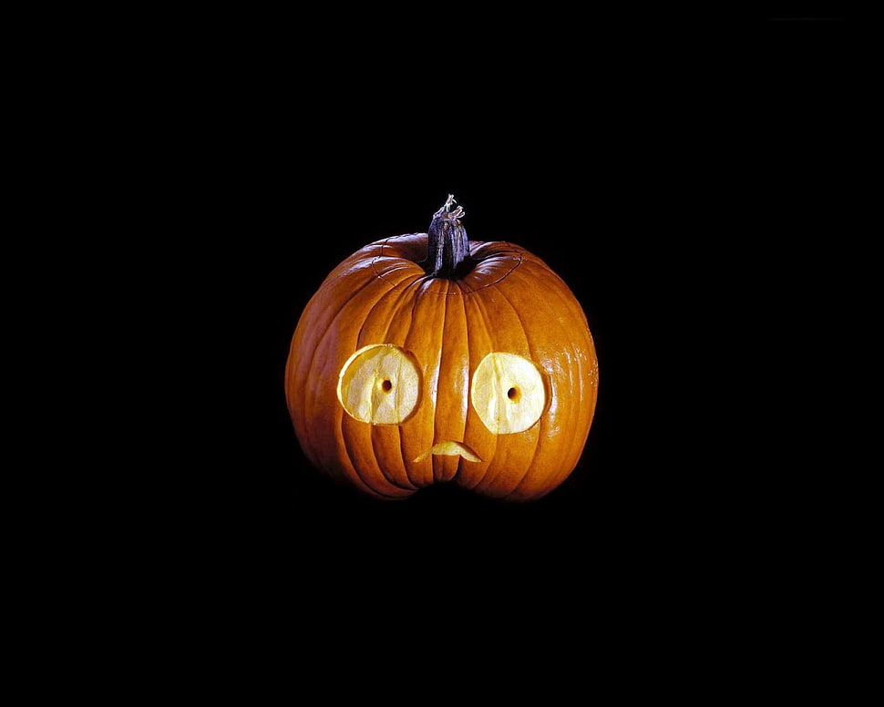 sad jack o lantern HD wallpaper