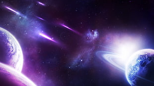 planets 3D wallpaper, planet