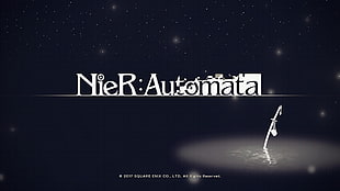Nier: Automata text, Nier: Automata, video games, NieR