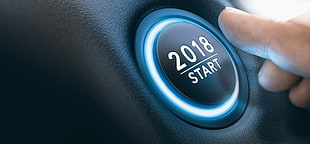 round black start button, 2018 (Year), fingers, buttons HD wallpaper