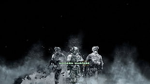 Call of Duty Modern Warfare digital wallpaper