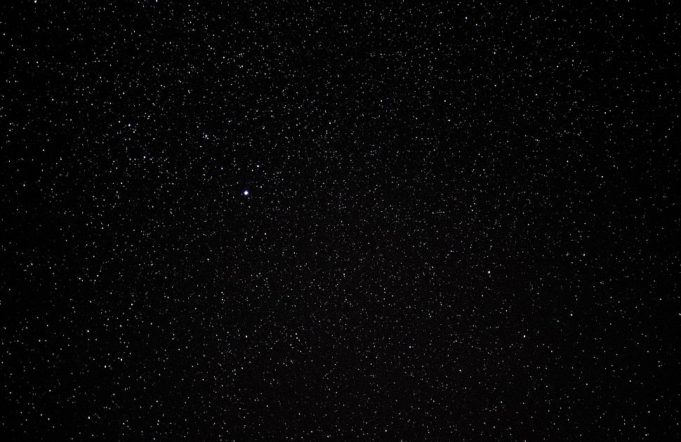 Starry sky,  Stars,  Black,  Glitter HD wallpaper