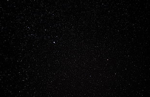 Starry sky,  Stars,  Black,  Glitter HD wallpaper