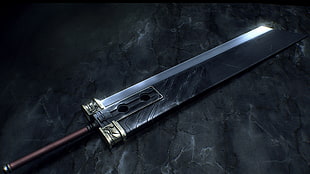 Final Fantasy Cloud sword HD wallpaper
