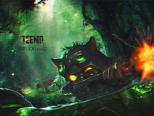 Teemo game screenshot, Teemo, Riot Games, League of Legends, trolls HD wallpaper
