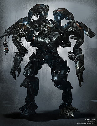 Bounty Hunter robot wallpaper, Transformers: Age of Extinction, movies