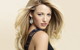 Blake lively,  Blonde,  Girl,  Cute HD wallpaper