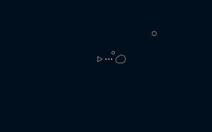 white text, asteroids