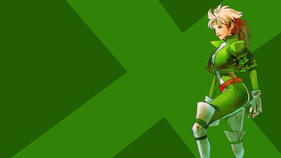 green and white table lamp, Rogue, X-Men, comics, Marvel Comics HD wallpaper