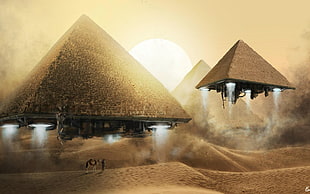 Great Pyramid of Giza, Egypt, Egypt, pyramid HD wallpaper