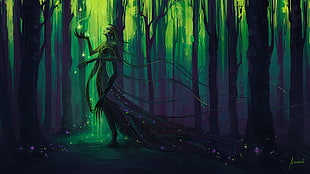 mythical creature 3D illustration, artwork, Aenami HD wallpaper