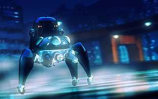 silver and black robot toy wallpaper, Ghost in the Shell, Tachikoma