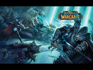 World Warcraft gam wallpaper, World of Warcraft, Arthas, Sylvanas Windrunner, video games