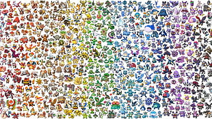 assorted Pokemon illustration HD wallpaper