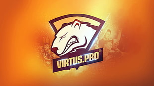 Virtus.Pro logo, Counter-Strike: Global Offensive, Virtus Pro HD wallpaper