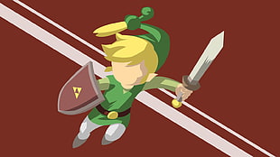 Nintendo The Legend of Zelda Link illustration HD wallpaper