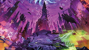 Soul Eater palace digital wallpaper, anime, Hyperdimension Neptunia, Megadimension Neptunia VII HD wallpaper