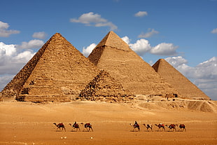 Great Pyramid, Egypt HD wallpaper