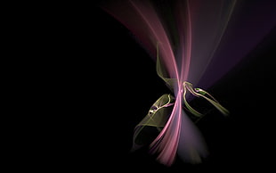 pink and purple abstract painting