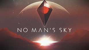 No Man's Sky logo HD wallpaper