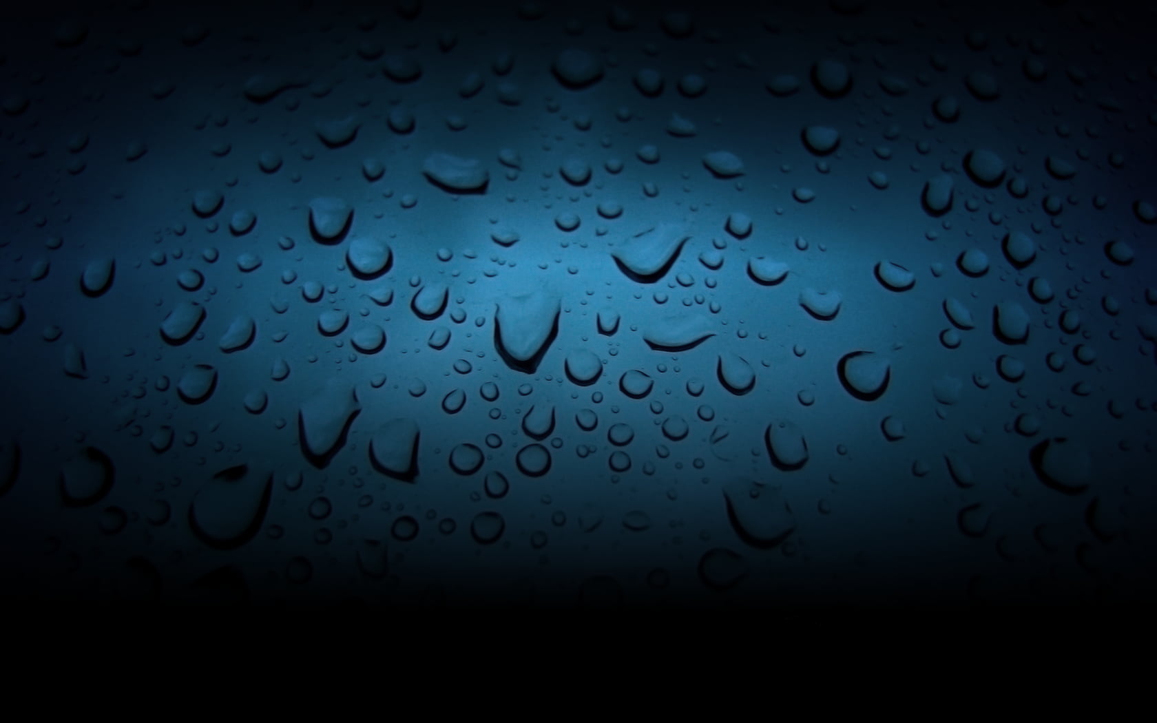 focused photo of water droplets