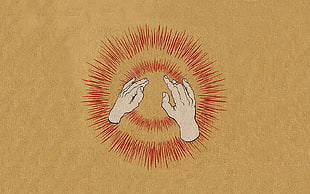 hands illustration, Godspeed You! Black Emperor, Lift Your Skinny Fists Like Antennas to Heaven, hands, artwork