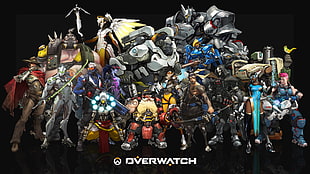 Overwatch illustration HD wallpaper