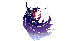 Final Fantasy logo, minimalism, simple background, Final Fantasy IV, Final Fantasy HD wallpaper