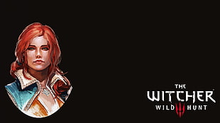 The Witcher Wild Hunt wallpaper, The Witcher 3: Wild Hunt, Triss Merigold, artwork, video games