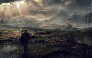 Shadow of Mordor game case cover HD wallpaper