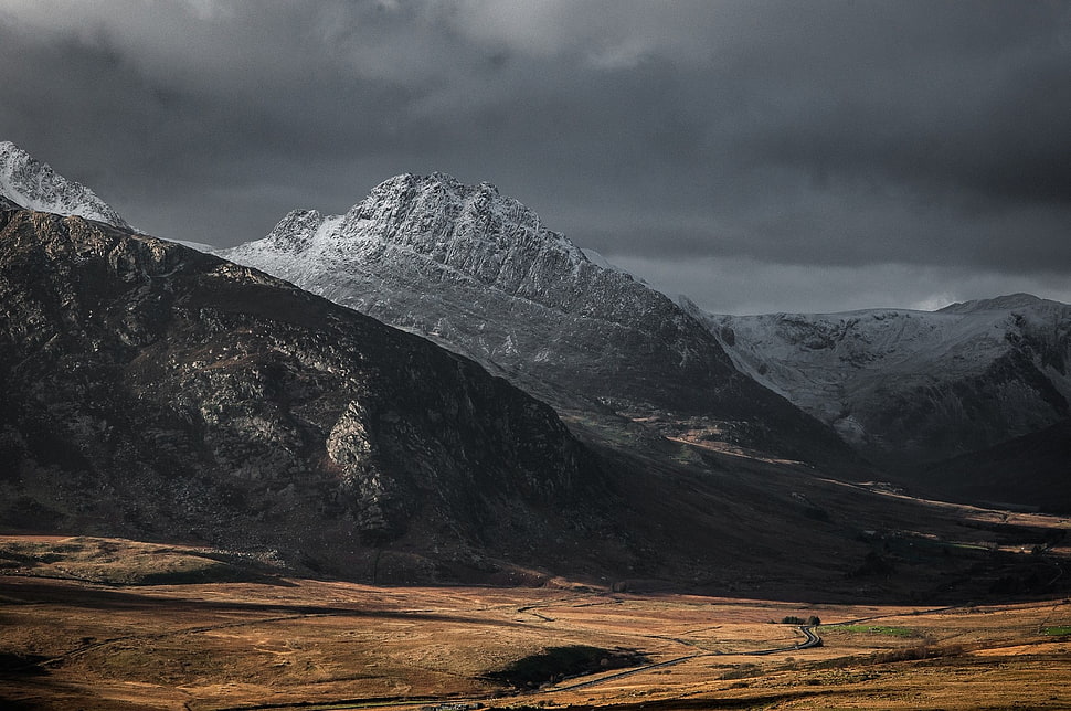 snow-capped mountain, mountains, landscape HD wallpaper