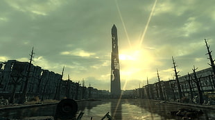 Fallout 3 Washington Monument, Fallout 3, Washington Monument HD wallpaper
