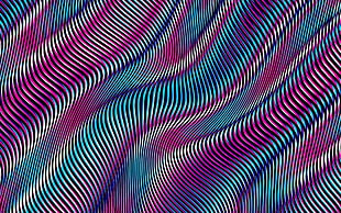 abstract painting, optical illusion, abstract HD wallpaper