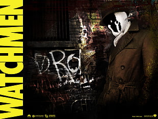 Watchmen poster, Rorschach, Watchmen, movies, movie poster HD wallpaper