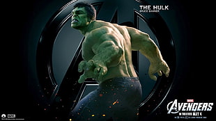 Marvel Comics Avengers The Hulk digital wallpaper, Marvel Comics, Hulk, The Avengers