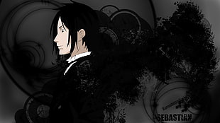 Sebastian anime character wallpaper, Black Butler, Michaelis Sebastian