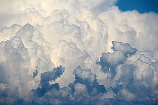 cloud photo during daytime photo HD wallpaper