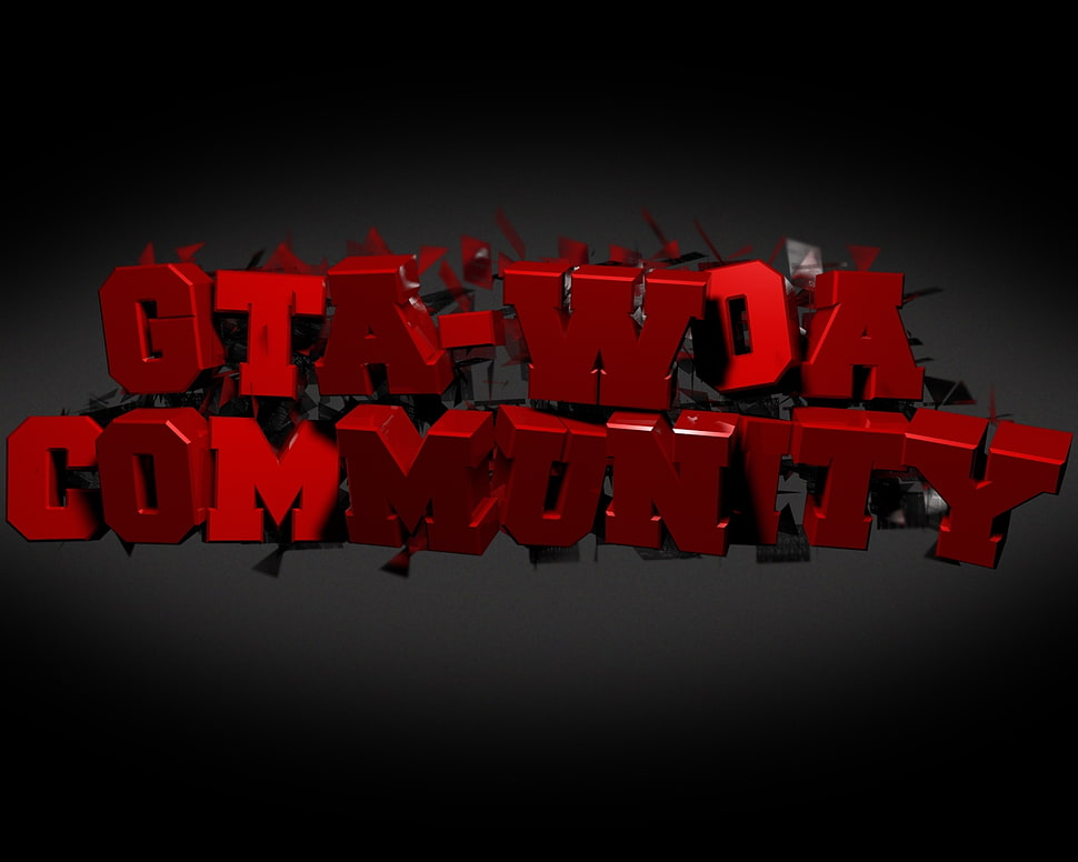 red GTA-WOA Community HD wallpaper HD wallpaper