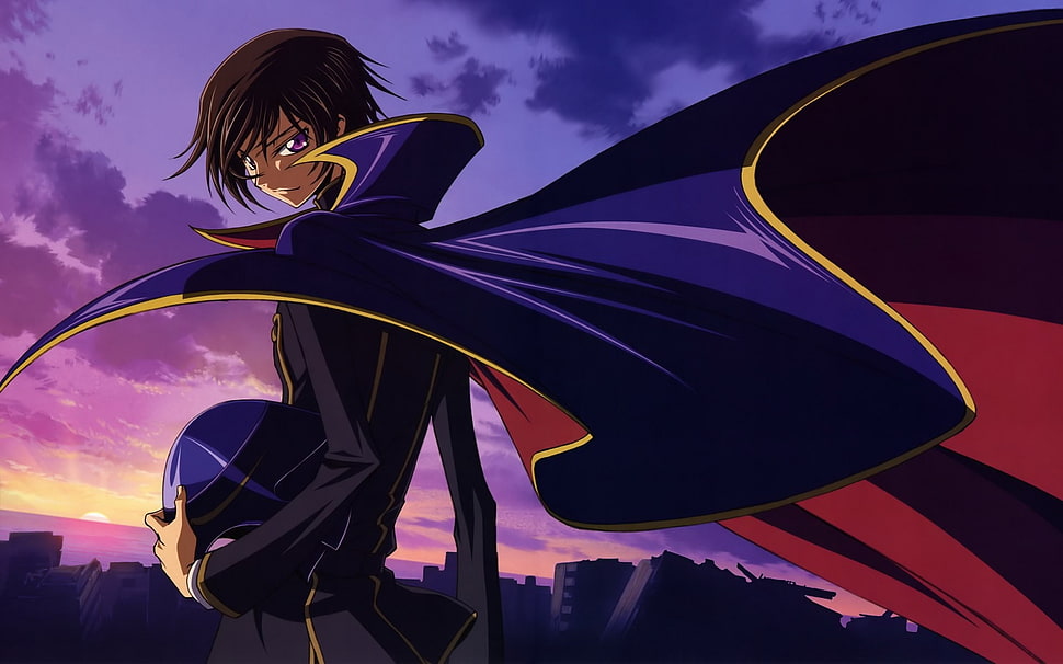 Lelouch Lamperouge wallpaper, Code Geass, Lamperouge Lelouch, Zero HD wallpaper