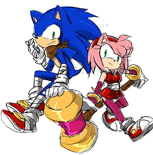 Sonic the Hedgehog illustration, Sonic the Hedgehog, Sonic, Sonic Boom