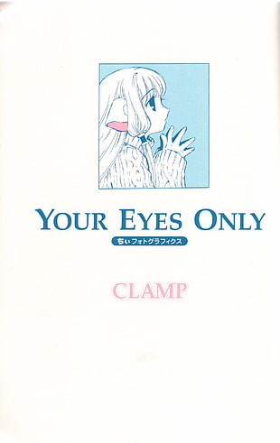 Your Eyes Only book, Chobits, anime