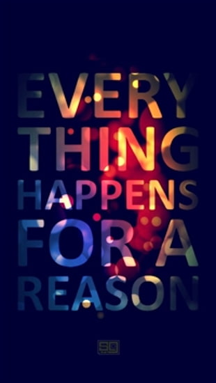 Thing Happens for a text HD wallpaper